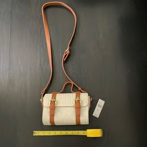 NWT Anthropologie Straw Purse